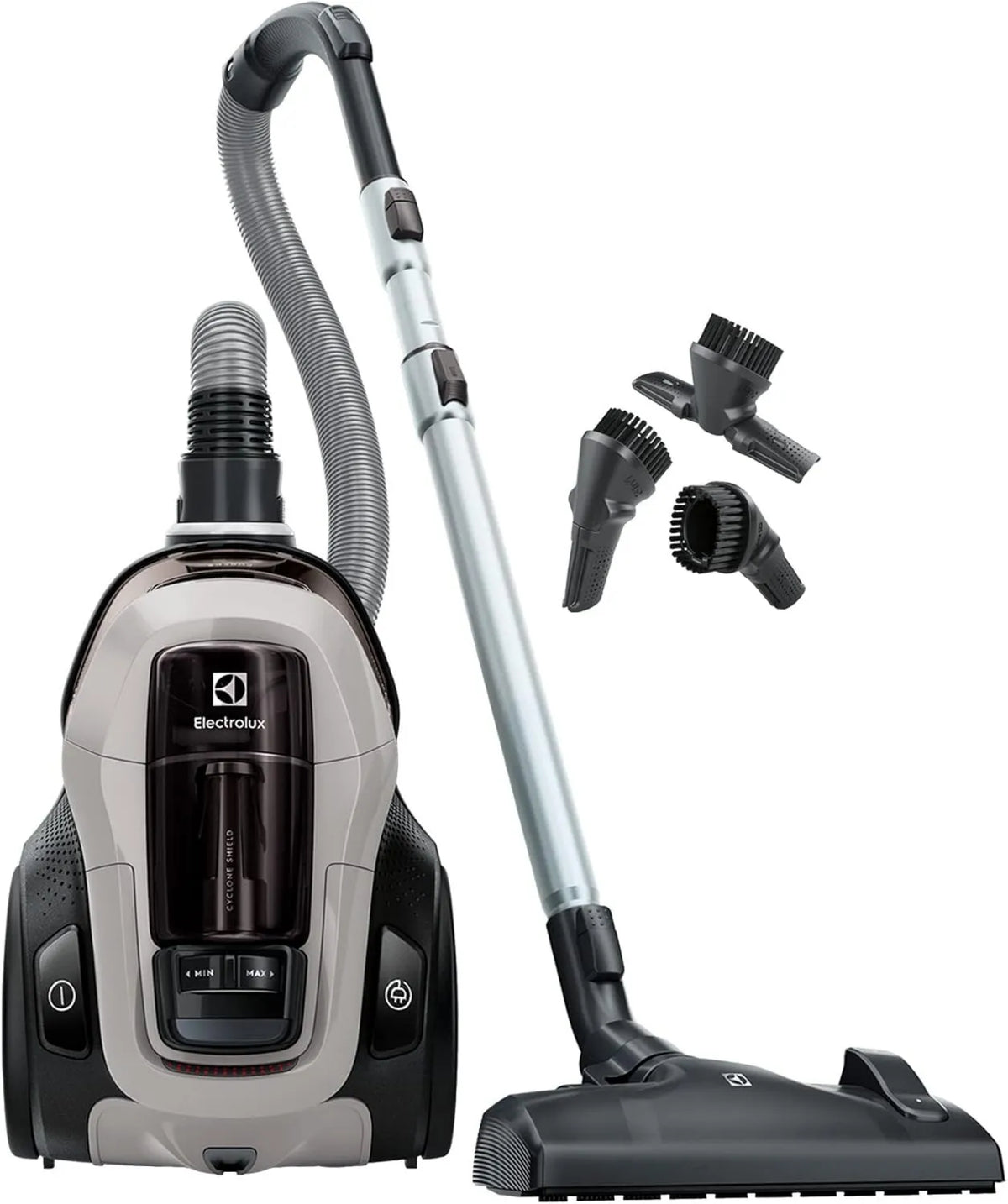 Electrolux odkurzacz, 1,7 l, Pc91-4Mg Odkurzacz Bezworkowy, Szary/Czarny