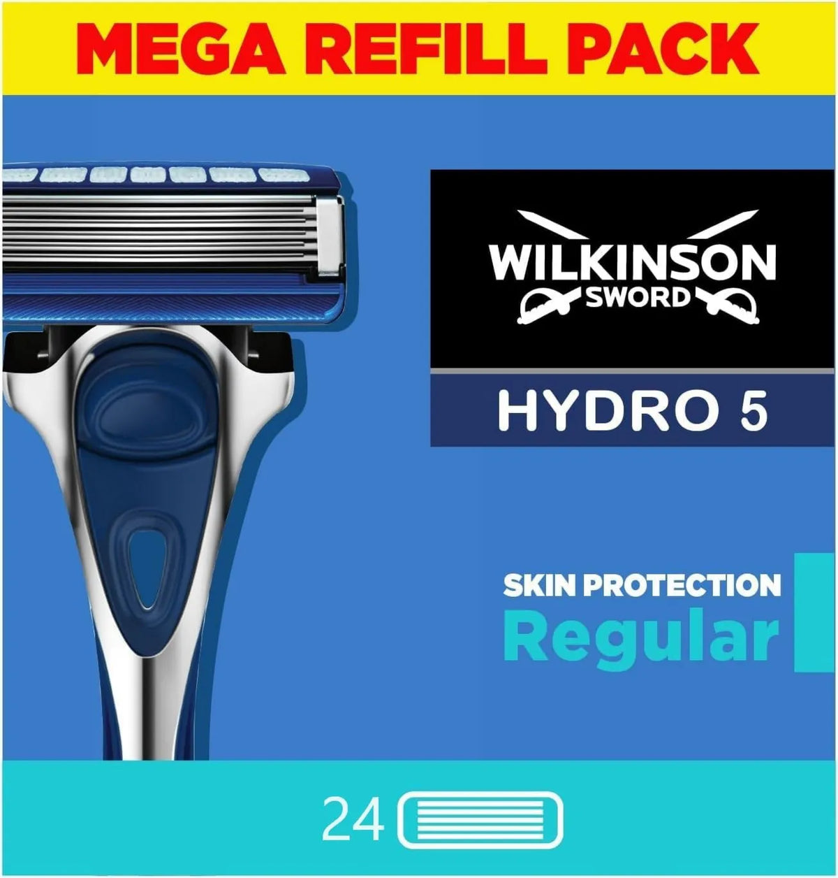 Wilkinson Sword, brzytwa, Hydro 5 ostrza golarki dla człowieka