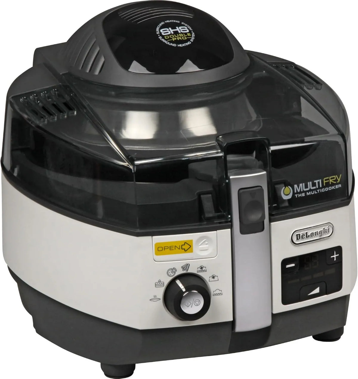 DeLonghi FH1394/2 frytkownica, 1400 W, 1,7 kg, 1,5 kg, MultiFry Extra Chef, frytkownica na gorące powietrze