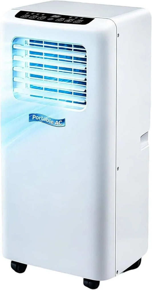 GYFGRTQ klimatyzator przenośny, Klimatyzator, licznik czasu, cichy, Pokrywa do 20 m², Mobile Reversible Silent, 5000BTU