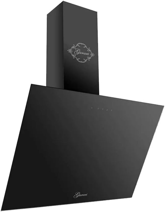 Gurari okap kuchenny, Okap próżniowy, 80 cm, 1000 m3 / h, klasa energetyczna A, montaż ścienny, czarny, 8 BL Prime, 286 m3/h