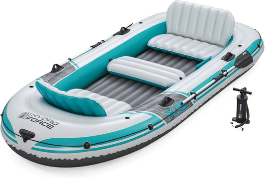 X5, 600 kg, 3,64 m, 1,66 m, Bestway Hydro-Force Adventure Elite nadmuchiwana tratwa, nadmuchiwana łódź z pompką ręczną, torbą transportową