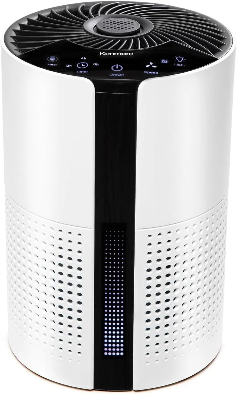Kenmore oczyszczacz powietrza, Oryginalny filtr H13, do pomieszczenia do 348 stóp kwadratowych z filtrem ve HEPA