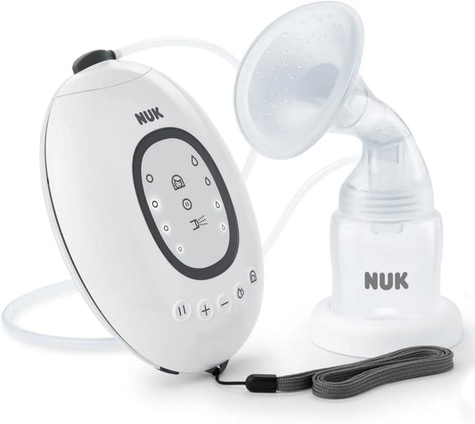 NUK, Pompa do mleka, pompa do karmienia piersią, First Choice + Mleko elektryczne z ekranem LED i funkcją pamięci 150 ml