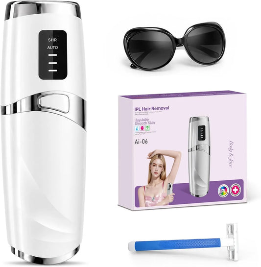 JAPORIA depilator IPL, Alternatywny Au Laser, Bezbolesny laserowy włosy z 5 poziomów energii dla nóg, Pulsee Lumiere Epilator, Półdefinitywny Epilation