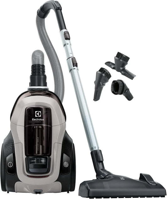 Electrolux odkurzacz, 1,7 l, Pc91-4Mg Odkurzacz Bezworkowy, Szary/Czarny