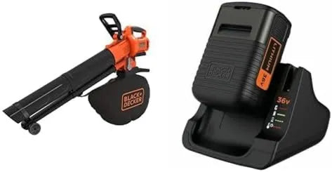 BLACK+DECKER, czarny+DECKER czarny+DECKER czarny+DECKER czarny+DECKER czarny + Decker BDC2A36- QW 2Ah Odkurzacz, 36 V, czarny, Kit Lit 36 V Bateria i ładowarka 1h30 BDC2A36-QW