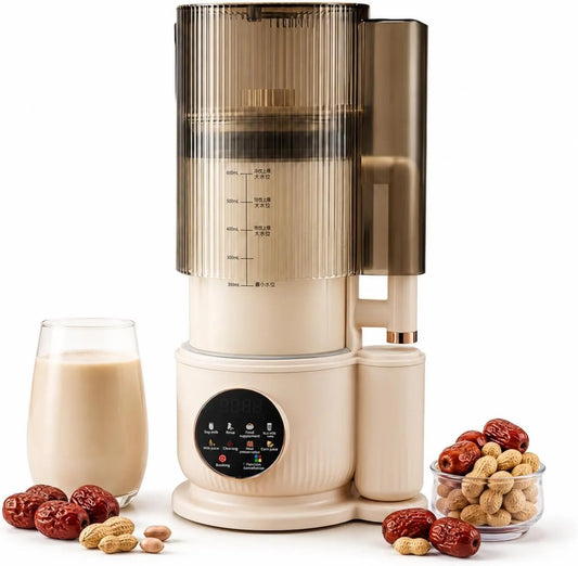 Générique blender kielichowy, 24H Maszyna do mleka, maszyny do mleka roślinnego i mleka orzechowego, 1, 5 l, cichy, do mleka sojowego