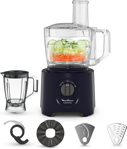 Moulinex robot kuchenny, Blender, 3 l, niebieski, Petrer i Mixer przygotować 25 różnych przepisów