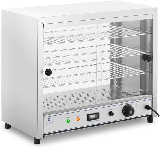 Royal Catering, RC- WC001 3 Grids 56, 6 x 30 cm, Catering Catrine Chauffante ciepły ekran grzewczy, 1000 W, 85°C RC-WC001
