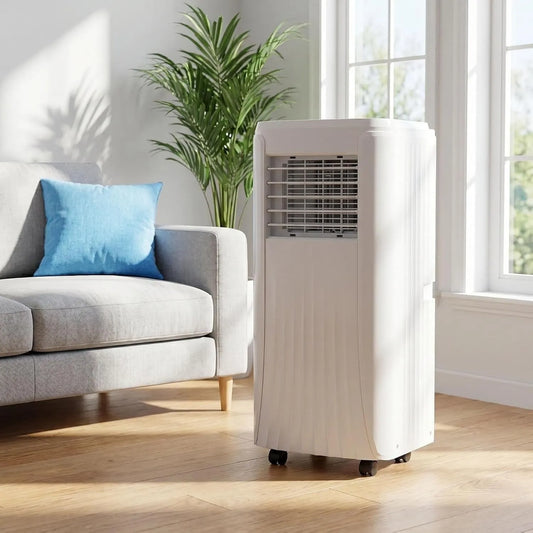 HUANQIN klimatyzator przenośny, Klimatyzator, 9000 BTU, osuszacz powietrza, 10000 BTU z chłodzeniem