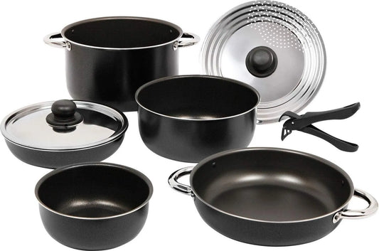 Beaver Brand, Kuchnia z piekarnikiem, kemping, czarny, Zestaw 9 pokoi, Crockery kemping Caravan