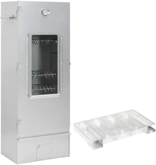 Mandloder, termometr, generator, 1 kg, plener, grill, szkło, drewno, na mięso i ryby