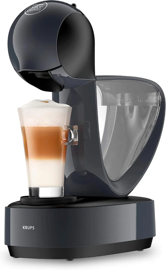 Nescafé Dolce Gusto, KP173B10 Elektryczny ekspres do kawy, duży cysterna, szary, 15 barów