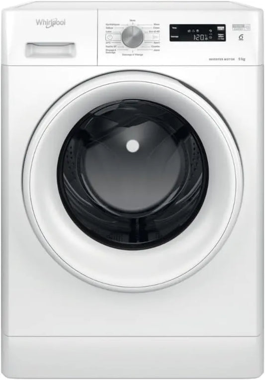 Whirlpool pralka, FFSP9269WFR, 9 kg, min - FFSP9269WFR, przednia 9 kg 1200 Tours