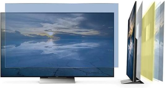 MuchoWow, Inteligentny telewizor, 58 cali, 1269x721 mm, TV, 4K UHD, QLED, OLED, do użytku na zewnątrz, LCD wyświetlacz, WSHA Filter ekran ochrony TV Anti-light niebieski