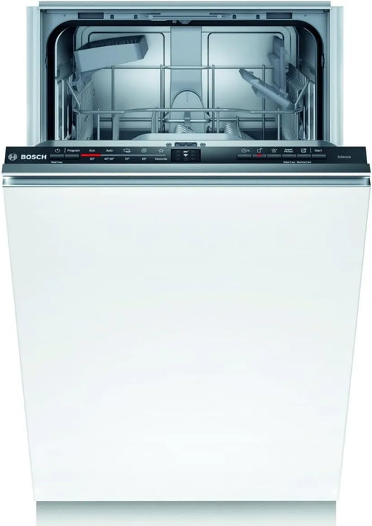 Bosch zmywarka, SPV2IKX10E, 45 cm, Strona główna Connect, szczupły format, do zabudowy, ciche, EcoSilence silnik, Series 2, 9 sztućce