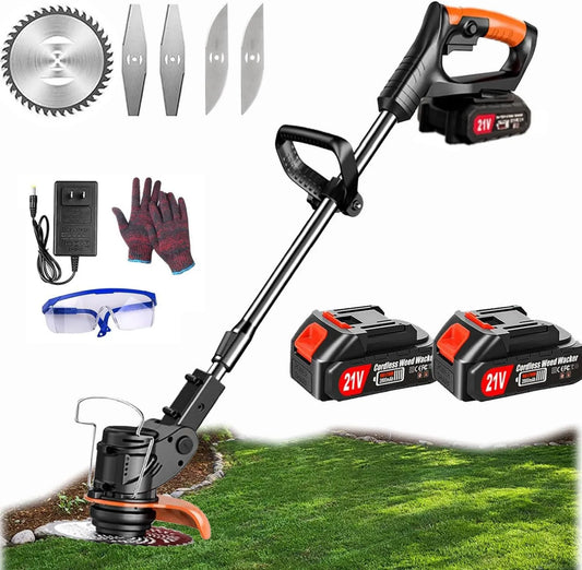ZREBZYR, 40min / Charge Cut- Borders, 21 V szczotka- Multifunction- Mower Cut- Wireless Edge- Copyright cut - Copyright cut z 15 cm- Cut 40min/Charge