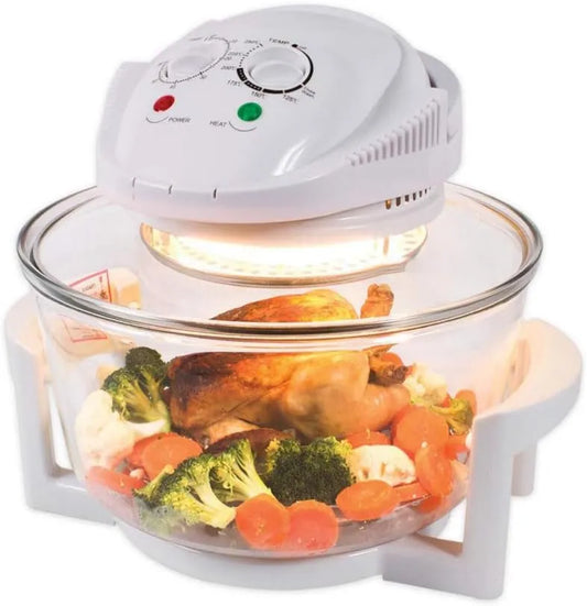 Generic frytkownica beztłuszczowa, Gotowanie z piekarnikiem, 17 l, grill, piec halogenowy, frytkownica powietrza halogenowego, zdrowe halogeny do gotowania, gotować smaczne żywności bez oleju