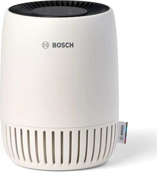Bosch oczyszczacz powietrza, 25 dB, 23 m², 100 m³/h, Usuwa zanieczyszczenia, zawiera filtr powietrza i tryb cichej pracy, z portem ładowania USB-C