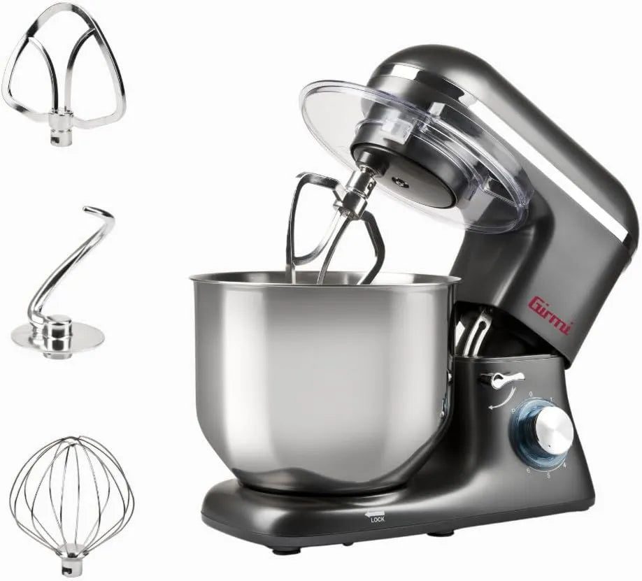 IM4600 zmywarka, 1400 W, 1800 W, Girmi IM46 urządzenie do ugniatania Gastronomo 8 l, ciasto maks. 3 kg