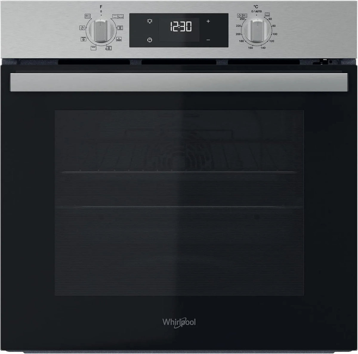 Whirlpool piekarnik do zabudowy, Piec elektryczny OMR559RR0X, 60 cm, 71 l, stal nierdzewna, wielofunkcyjny piec zintegrowany z Inox 71 l 60 cm - OMR559RR0X