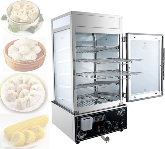 MYUYEE, W 5 Kuchenka, Szafa, 200 W, 30 do 110°C, para, profesjonalny, 2 strefy temperaturowe, funkcja ogrzewania