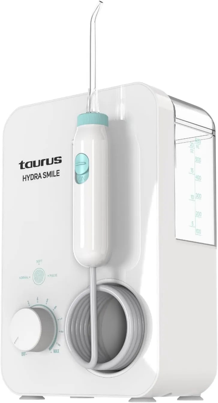 TAURUS, dotykowy sterowanie, do automatycznego zamykania, Hydropuls doustny 20 W, zbiornik 600 ml, 10 poziomów ciśnienia, 1, 200- 1, 700 impulsów / min
