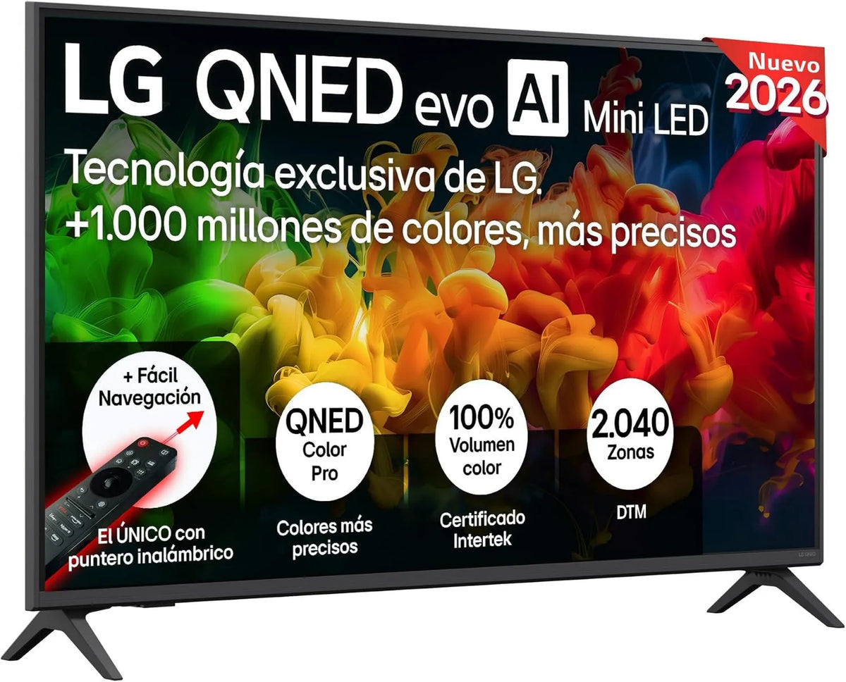 LG telewizor, 43QNED81B6C Smart TV, 43 cali, TV, 4K UHD, 2026, TV QNED Evo AI 43 '