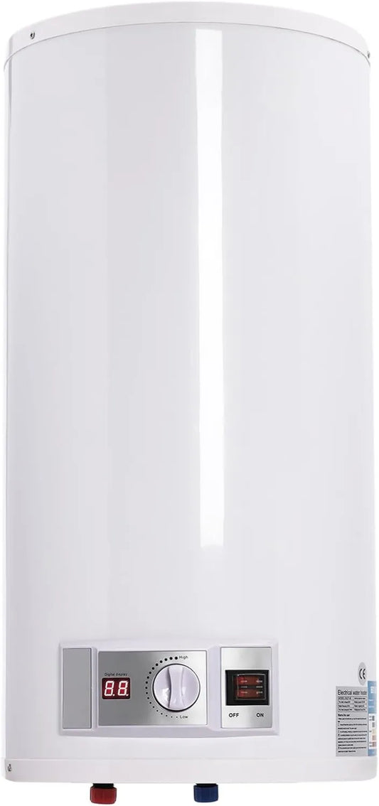 IPX4 elektryczny podgrzewacz wody, 220 V, elektryczny zbiornik ciepłej wody, pionowy podgrzewacz wody LED
