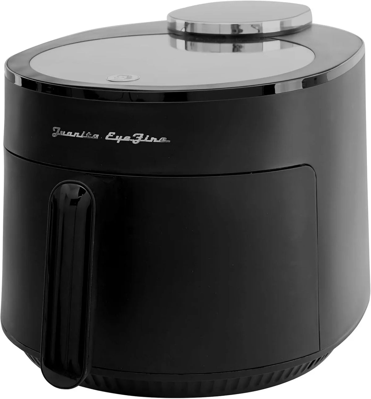 Frytkownica, 1500 W, 12 programów, sterowanie dotykowe, Frytkownica powietrzna EyeFire 5L, 1500 W z oknem górnym, ekran dotykowy, czarna Juanita